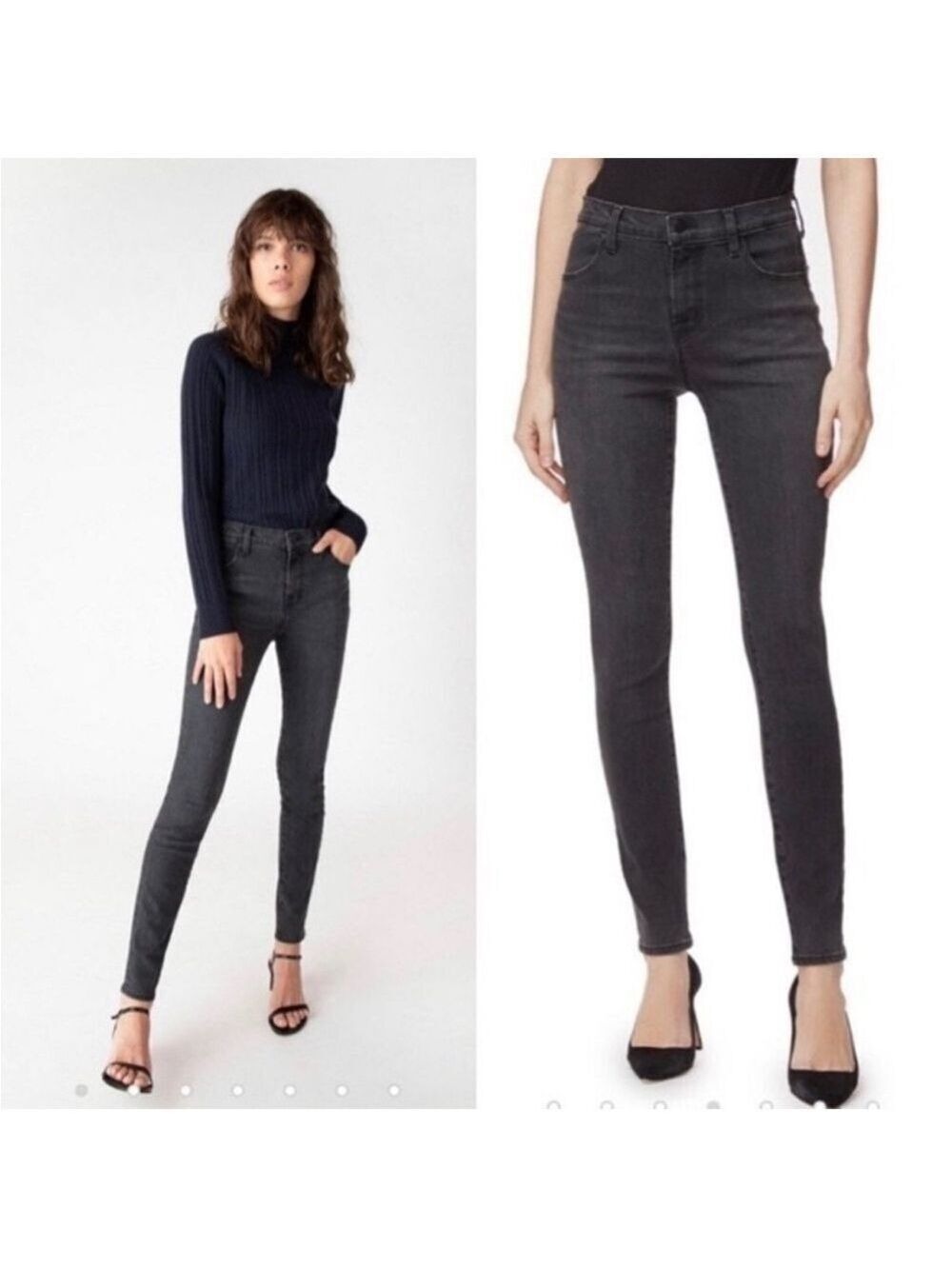 J Brand Maria High Rise Skinny Jeans in
Vanity 26